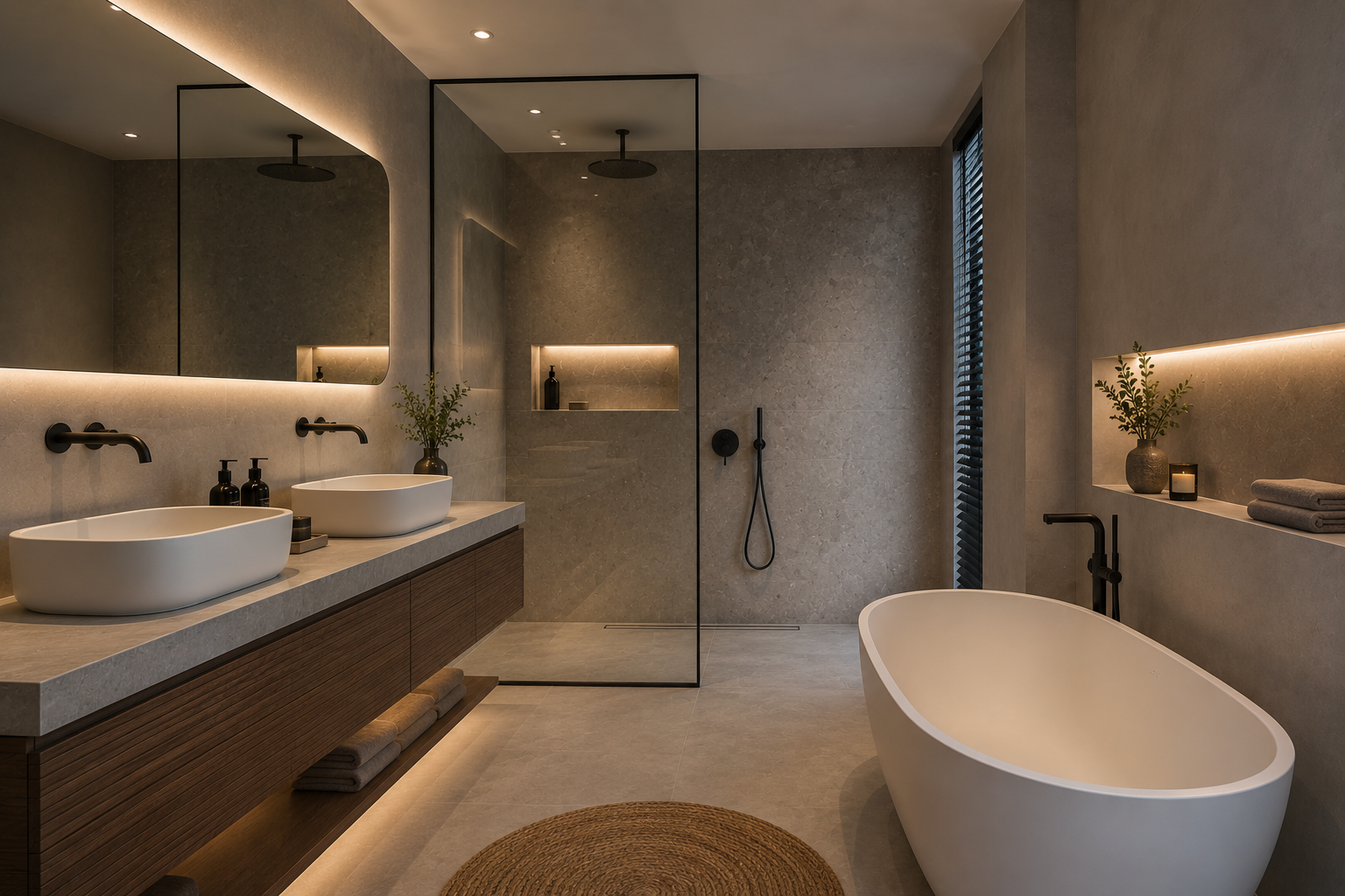 Badkamer afgerond project